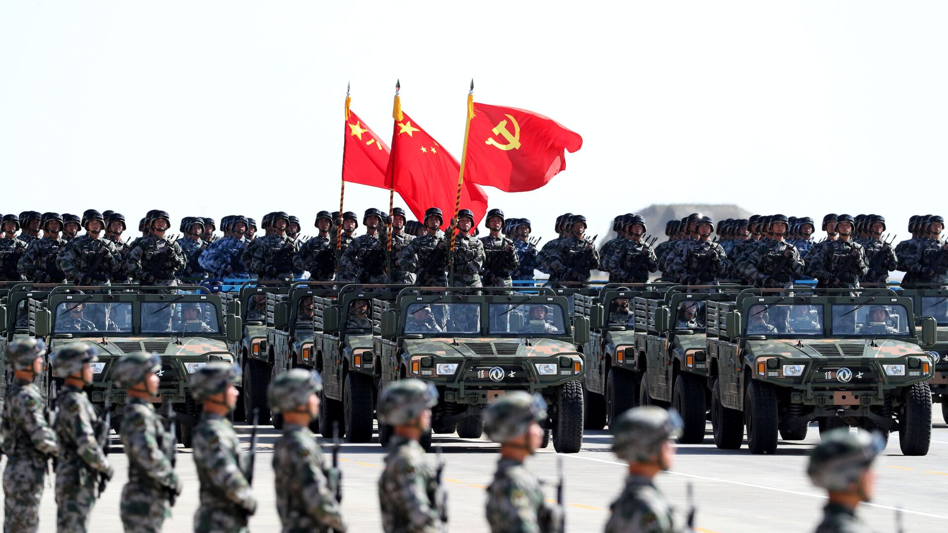 El Ejército de China durante el desfile militar - Sputnik 日本, 1920, 25.10.2021