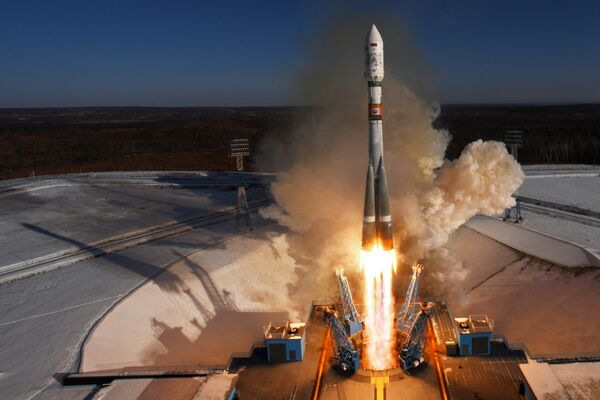 「ソユーズ２．１ａ」キャリアロケットがロシア極東にあるボストーチヌイ宇宙基地から打ち上げ - Sputnik 日本