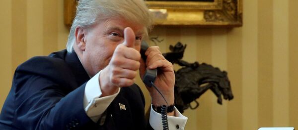 Президент США Дональд Трамп Президент США Дональд Трамп - Sputnik 日本