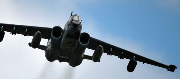 Самолет Су-25 на всероссийском этапе международного конкурса Авиадартс-2015 - Sputnik 日本