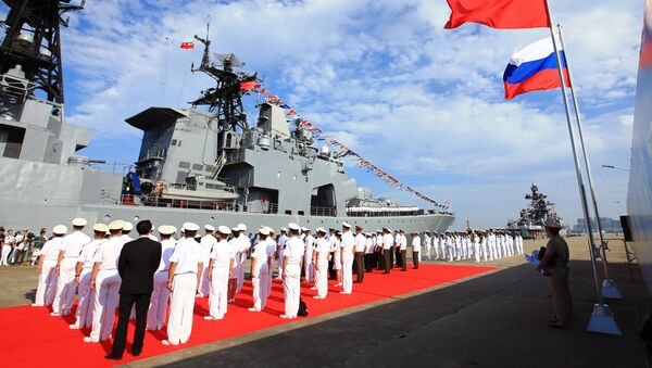 Российско-китайские учения Морское взаимодействие-2016 в Южно-Китайском море - Sputnik 日本