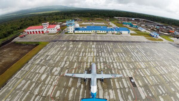 Новый аэропорт открылся на южно-курильском острове Итуруп - Sputnik 日本