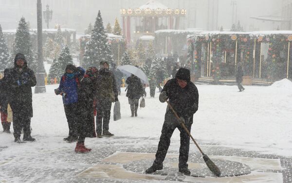 ロシアで雪 - Sputnik 日本