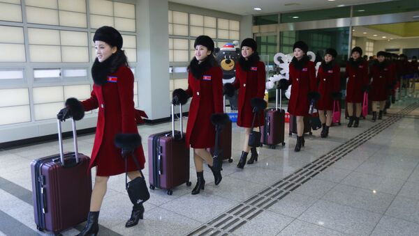 北朝鮮の女性応援団が平昌五輪をびっくりさせた【写真・動画】 - Sputnik 日本