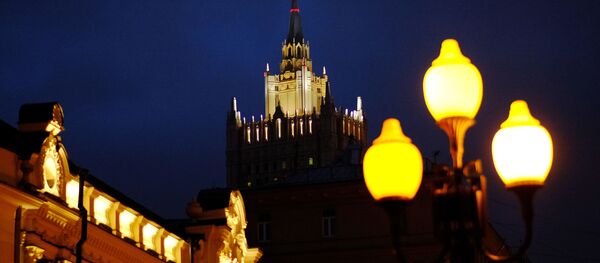 Здание министерства иностранных дел РФ - Sputnik 日本