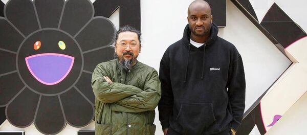 Дизайнер Верджил Абло и японский художник Такаси Мураками Дизайнер Верджил Абло и японский художник Такаси Мураками - Sputnik 日本