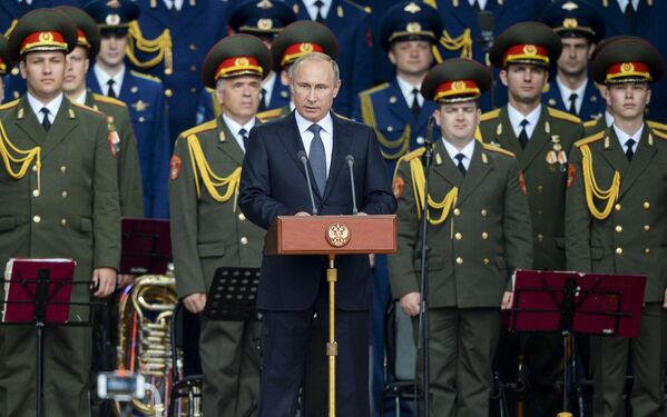プーチン大統領はフォーラム「アールミヤ2015」で演説 - Sputnik 日本