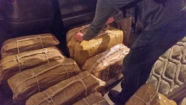 Cocaína encontrada en el edificio de la embajada rusa en Buenos Aires, Argentina