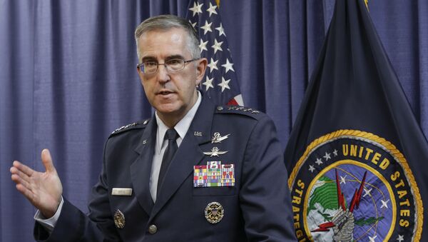 Глава стратегического командования вооруженных сил США Джон Хайтен - Sputnik 日本