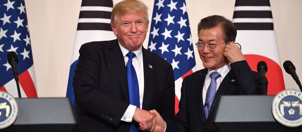 文在寅大統領とトランプ大統領 - Sputnik 日本