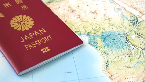 Японский паспорт на карте мира - Sputnik 日本