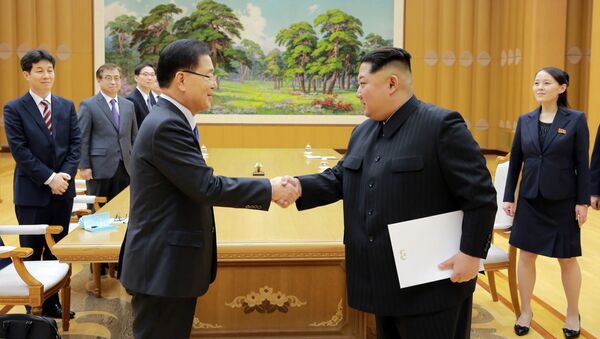 韓国代表団の北朝鮮訪問 - Sputnik 日本