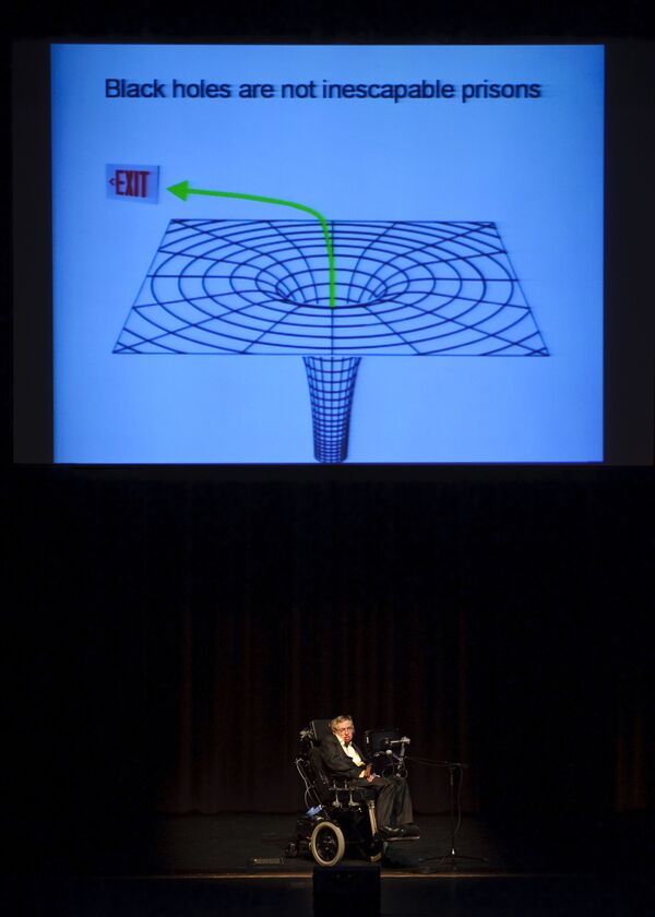 米テキサス州でブラックホールについて講演するホーキング博士 - Sputnik 日本