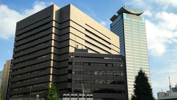Здания патентного ведомства Японии и штаб-квартиры компании Japan Tobacco в Токио - Sputnik 日本