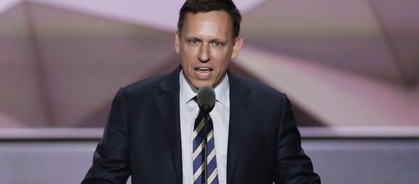 Американский предприниматель Питер Тиль - Sputnik 日本