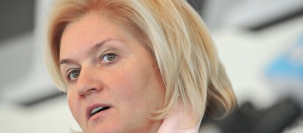 Russian Deputy Prime Minister Olga Golodets Russian Deputy Prime Minister Olga Golodets - Sputnik 日本