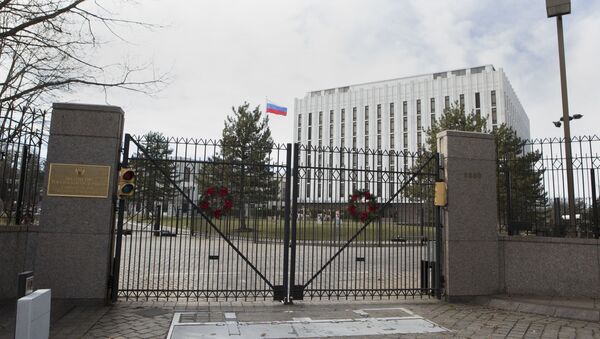 在米ロシア大使館 - Sputnik 日本