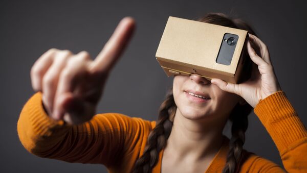 Картонные очки виртуальной реальности - Sputnik 日本