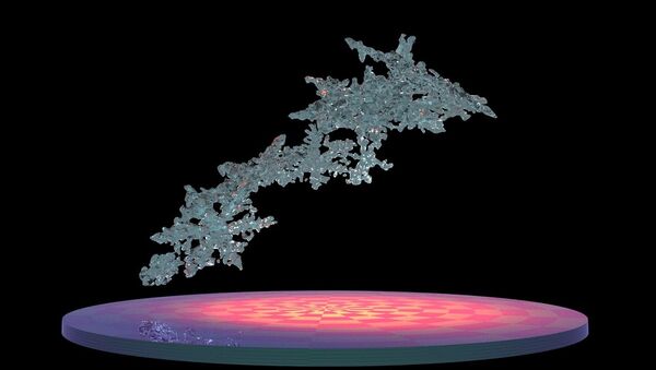 Компьютерная модель тающих снежинок, созданная учеными НАСА - Sputnik 日本