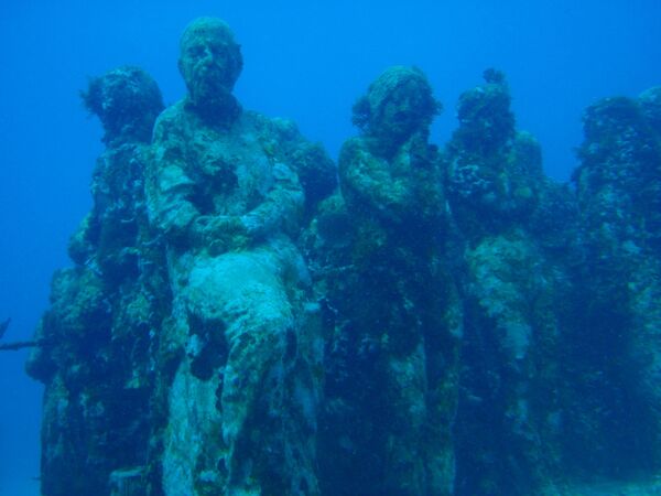 彫刻作品We are the reef、メキシコのカンクン国立海洋公園 - Sputnik 日本