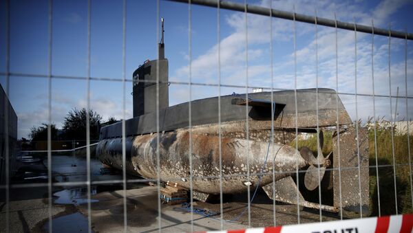 Частная подводная лодка Наутилус, затонувшая вблизи города Копенгаген в Дании - Sputnik 日本