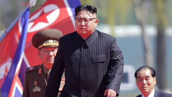Nordkoreas Chef Kim Jong Un (Archivbild) - Sputnik 日本