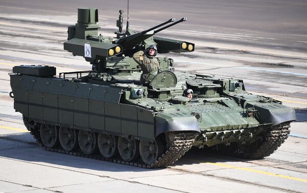 新型機は戦車支援戦闘車（BMP-T）「ターミネーター」 - Sputnik 日本