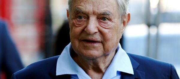 Американский миллиардер Джордж Сорос Американский миллиардер Джордж Сорос - Sputnik 日本
