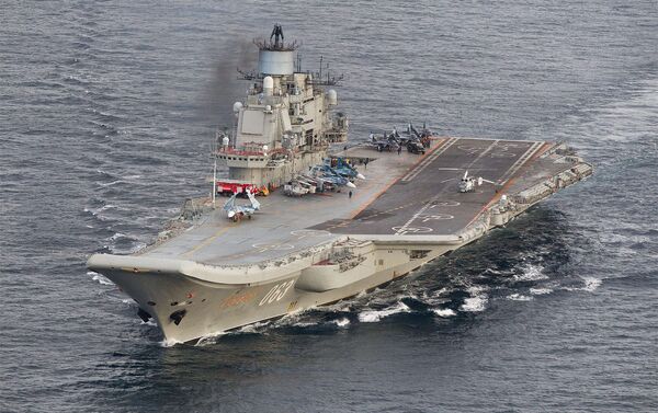 ロシア海軍唯一の航空母艦「アドミラル・クズネツォフ」 - Sputnik 日本