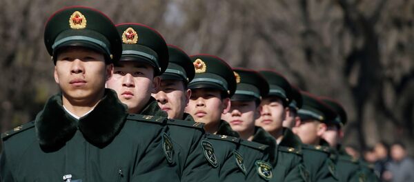 Soldiers from China's People's Liberation Army Soldiers from China's People's Liberation Army - Sputnik 日本