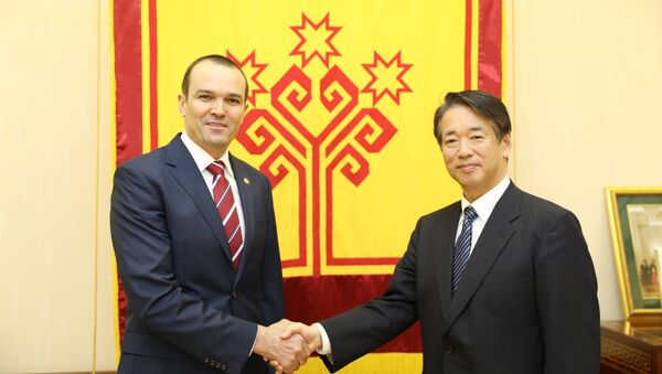 上月駐ロ大使と日本企業代表団、チュヴァシ共和国を訪問 - Sputnik 日本