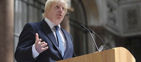 Boris Johnson, ministro británico de Exteriores - Sputnik 日本