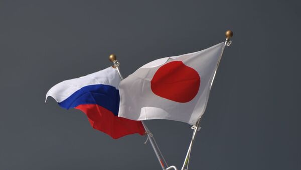 日本国旗とロシア国旗 - Sputnik 日本