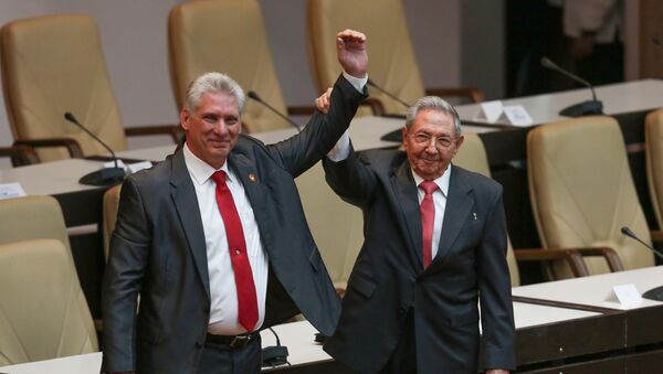 キューバ新指導者、革命の継続を約束 - Sputnik 日本
