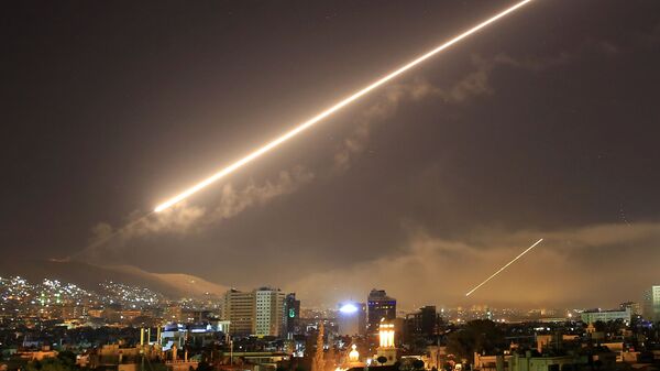 シリア・ダマスカス、ミサイル攻撃 - Sputnik 日本