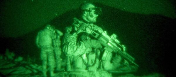 Американские солдаты видны в прибор ночного видения в Афганистане - Sputnik 日本