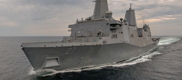 ドック型輸送揚陸艦ポートランド(LPD-27) ドック型輸送揚陸艦ポートランド(LPD-27) - Sputnik 日本