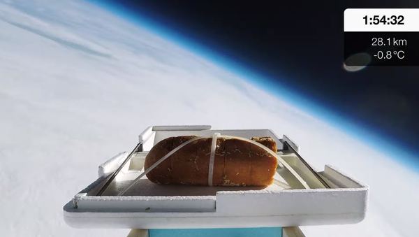 英ブロガー、パンを成層圏へ　味が変わるか調査 - Sputnik 日本