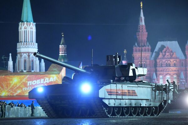 Ｔ１４戦車「アルマタ」　夜間リハーサルにて - Sputnik 日本