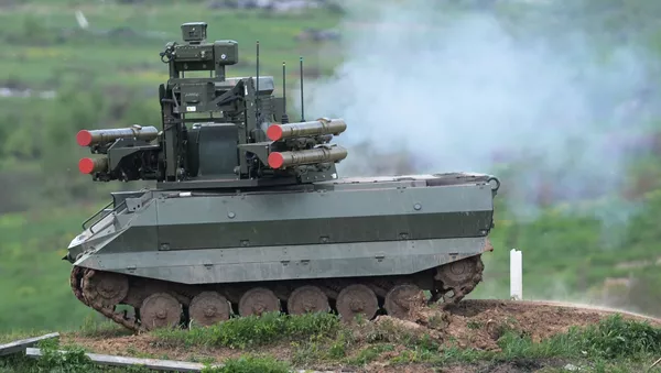 ロシアのロボット戦車実験ビデオが公開 - Sputnik 日本