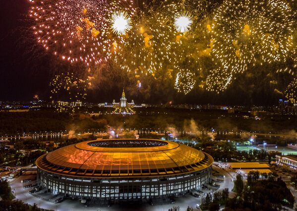 モスクワ　戦勝記念日で祝いの花火 - Sputnik 日本