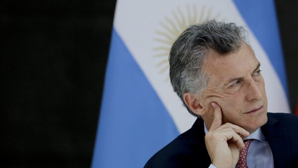 Mauricio Macri, presidente de Argentina - Sputnik 日本