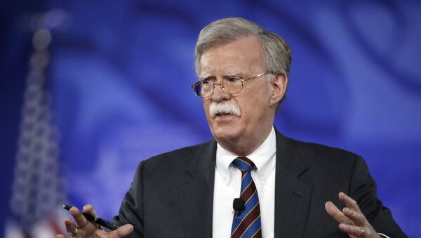 Former U.S. Ambassador to the UN John Bolton speaks at the Conservative Political Action Conference (CPAC), Friday, Feb. 24, 2017, in Oxon Hill, Md. - Sputnik 日本