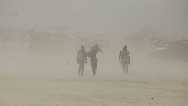 インド、砂嵐　【資料写真】 - Sputnik 日本