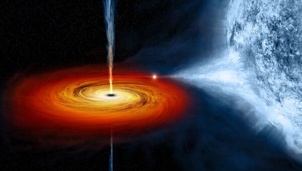 Черная дыра в галактике Лебедь X-1 - Sputnik 日本