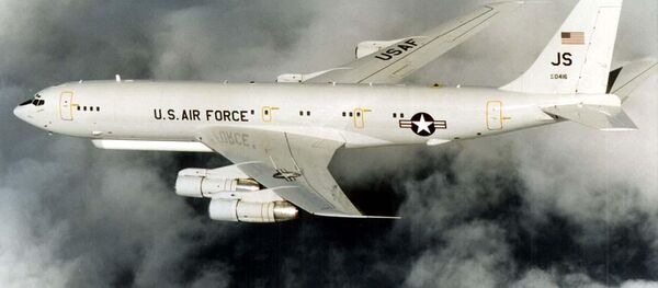 Un avión militar estadounidense Grumman E-8 Joint STARS (archivo) Un avión militar estadounidense Grumman E-8 Joint STARS (archivo) - Sputnik 日本