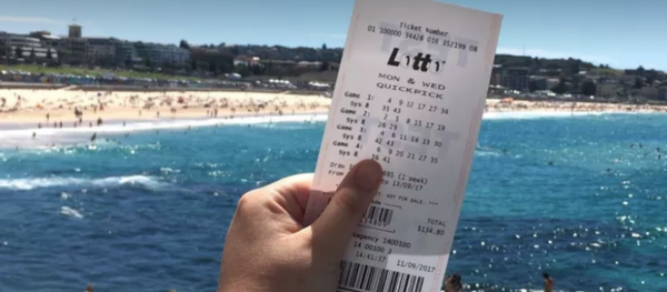 Лотерейный билет компании NSW Lotteries - Sputnik 日本