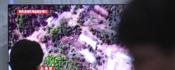 豊渓里核実験場を完全に廃棄=朝鮮中央通信 豊渓里核実験場を完全に廃棄=朝鮮中央通信 - Sputnik 日本