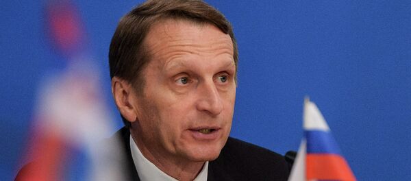 Председатель Государственной Думы РФ Сергей Нарышкин Председатель Государственной Думы РФ Сергей Нарышкин - Sputnik 日本