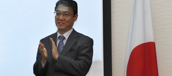 Глава японской национальной корпорацией по нефти, газу и металлу Тэцухиро Хосоно. Архивное фото Глава японской национальной корпорацией по нефти, газу и металлу Тэцухиро Хосоно. Архивное фото - Sputnik 日本